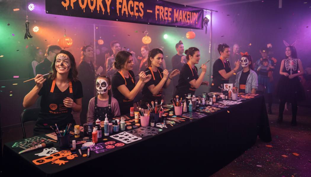 Dịch Vụ Vẽ Mặt Halloween Tại Quận 1. Ảnh 4
